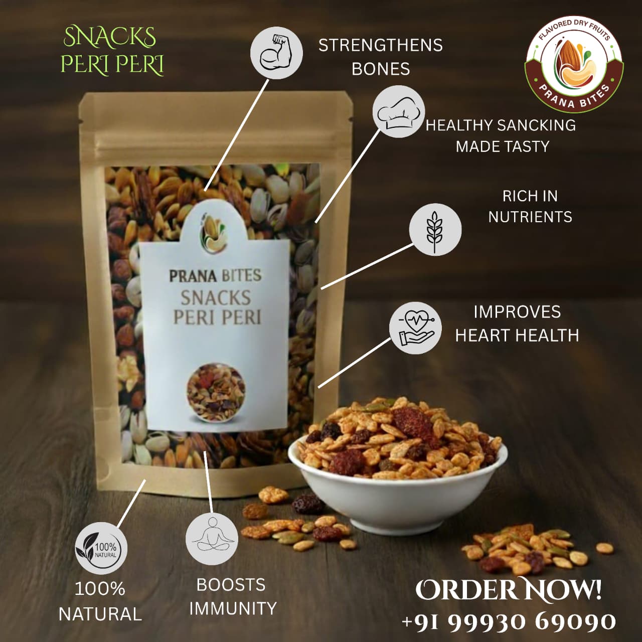 Snack Mix Peri Peri